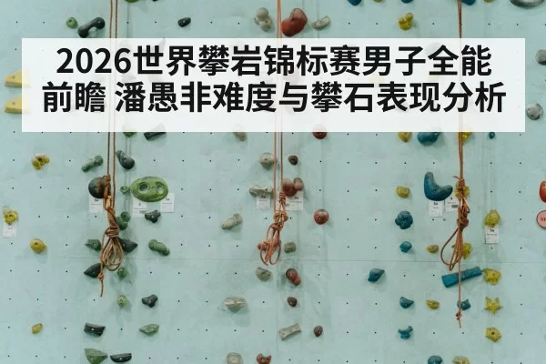 2026世界攀岩锦标赛男子全能前瞻 潘愚非难度与攀石表现分析
